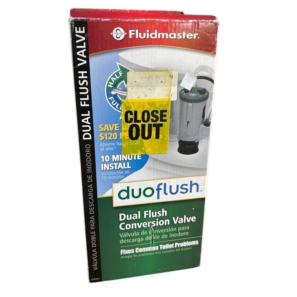 Fluidmaster DuoFlush Conversion Valve *New, Open Box*